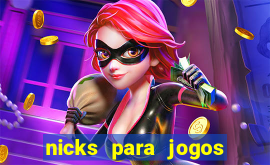 nicks para jogos de tiro